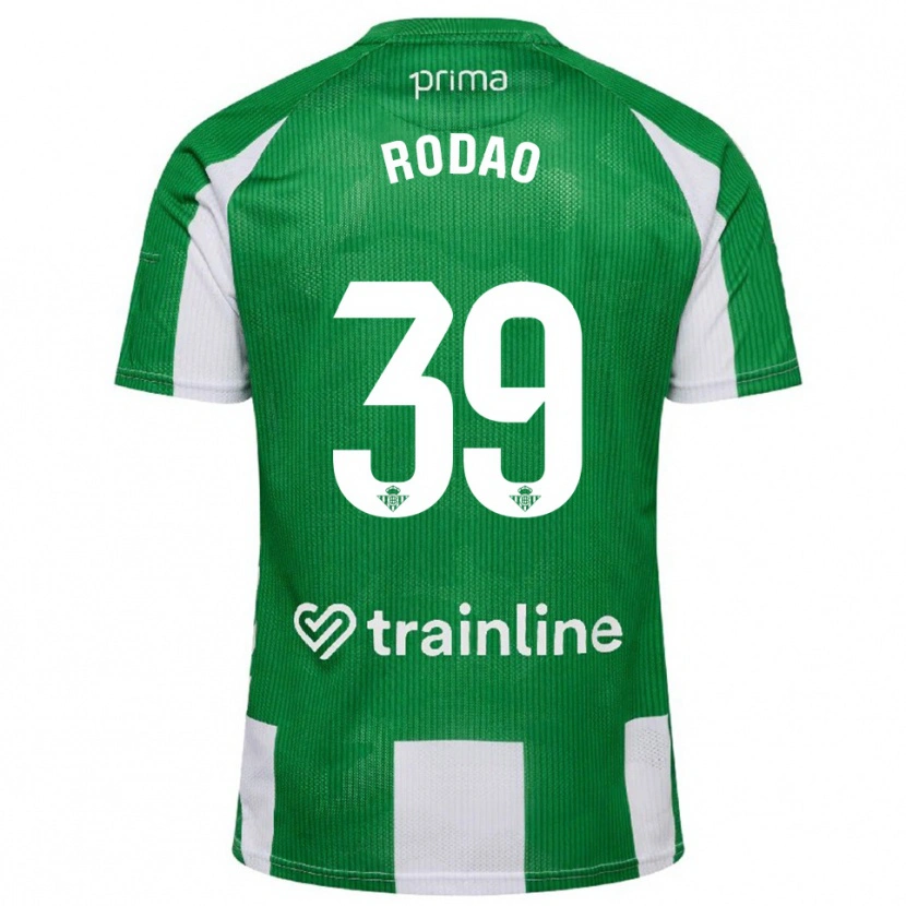 Danxen Dámské Alba Rodao #39 Zelená Bílá Domů Hráčské Dresy 2025/26 Dres