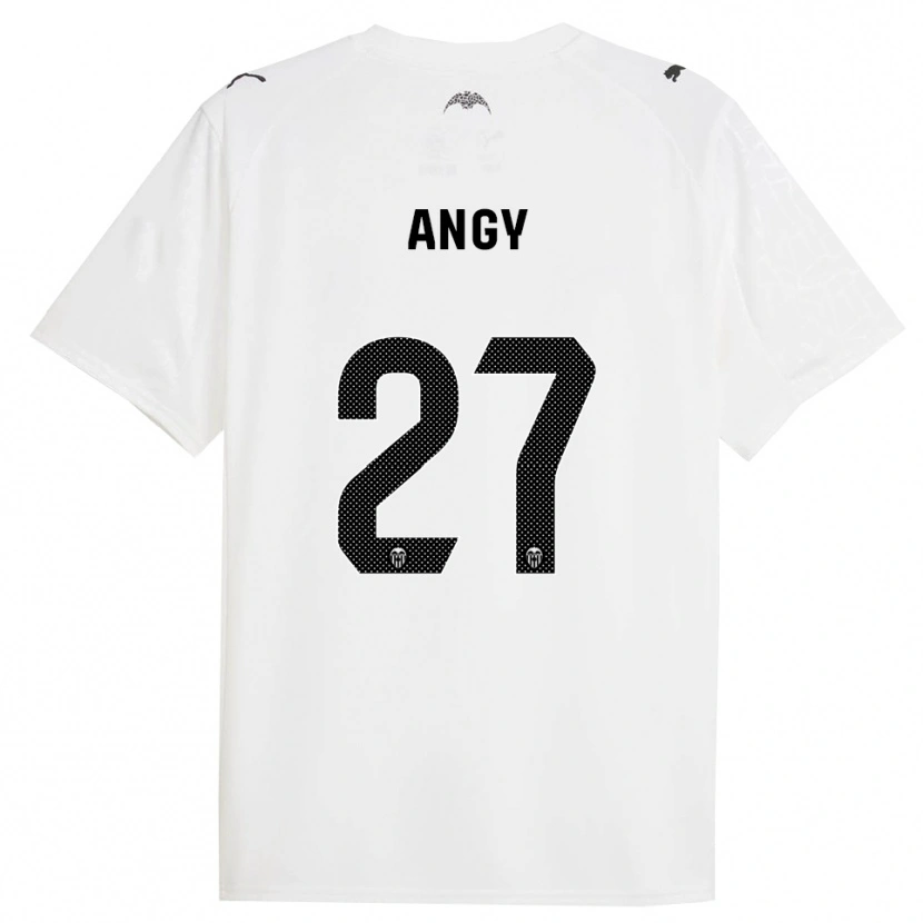 Danxen Dámské Angy #27 Bílá Černá Domů Hráčské Dresy 2025/26 Dres
