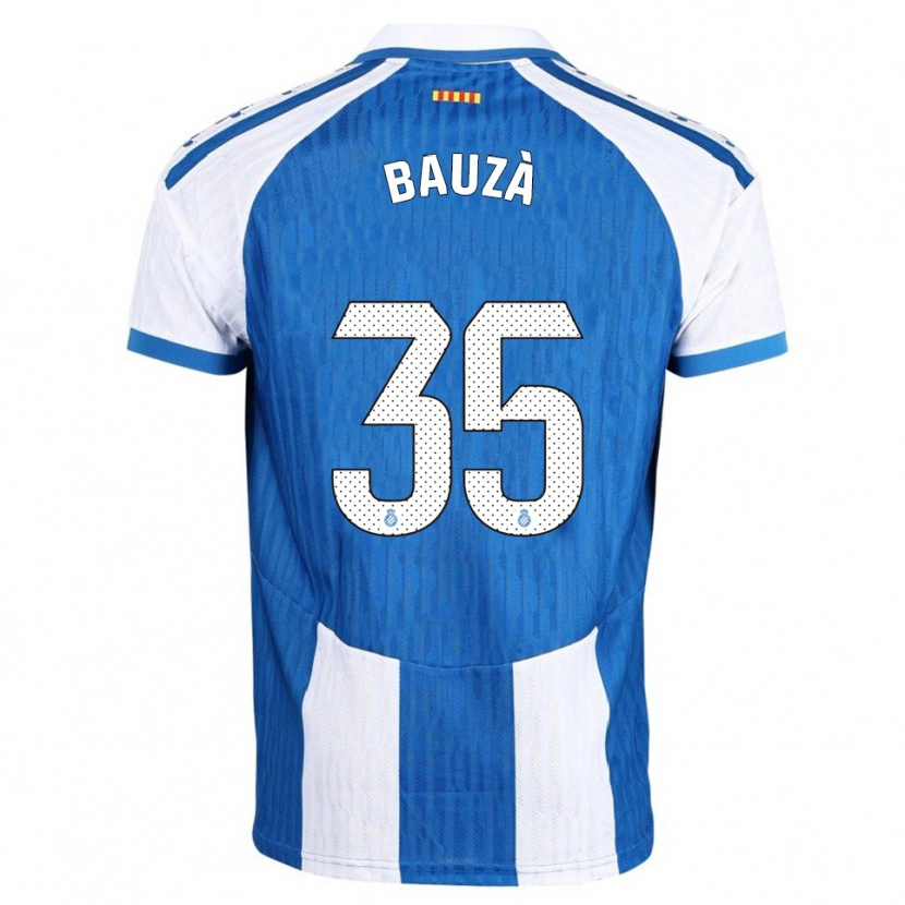 Danxen Dámské Rafel Bauzà #35 Modrá Bílá Domů Hráčské Dresy 2025/26 Dres