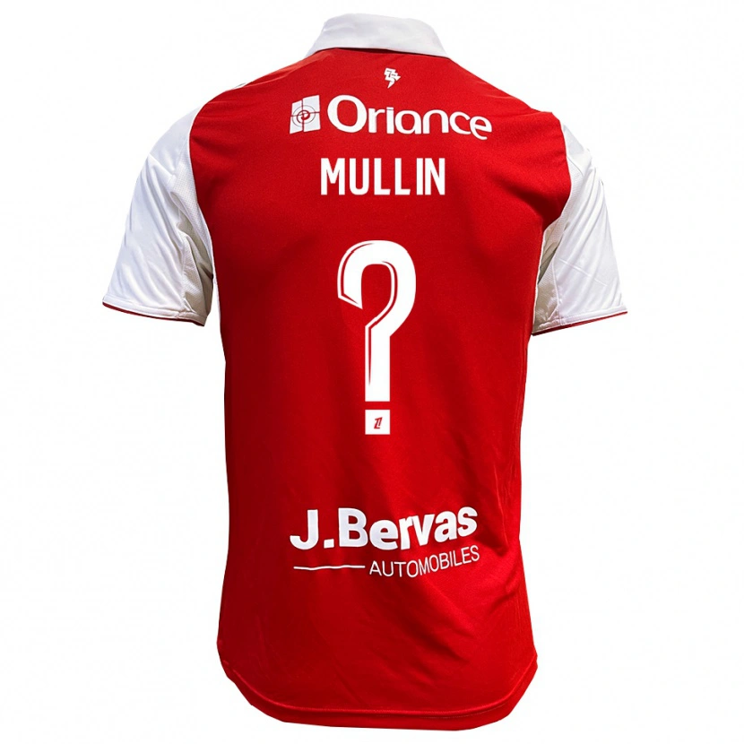 Danxen Dámské Jamaal Mullin #0 Červená Bílá Domů Hráčské Dresy 2025/26 Dres