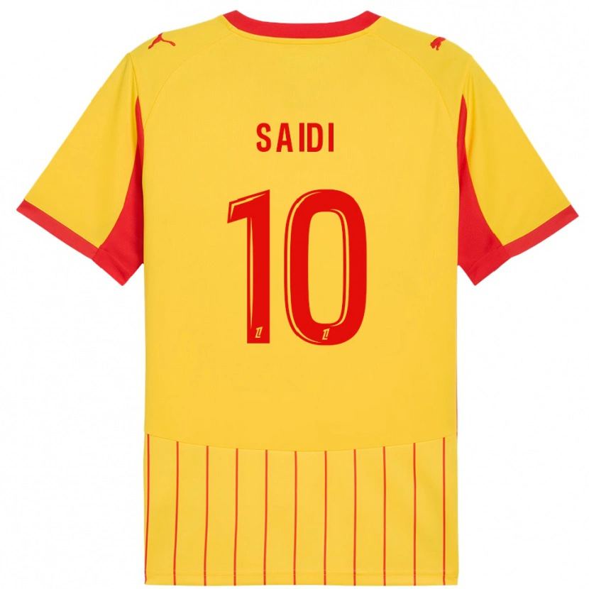 Danxen Dámské Kahissa Saïdi Muscara #10 Žlutá Červená Domů Hráčské Dresy 2025/26 Dres