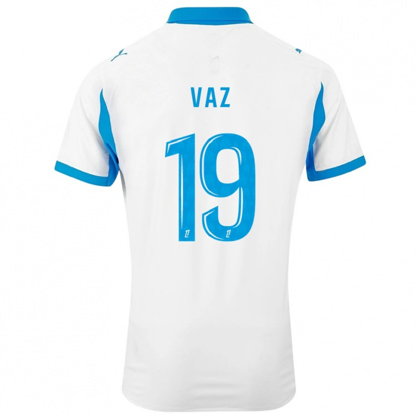 Danxen Dámské Robinio Vaz #19 Bílá Nebesky Modrá Domů Hráčské Dresy 2025/26 Dres