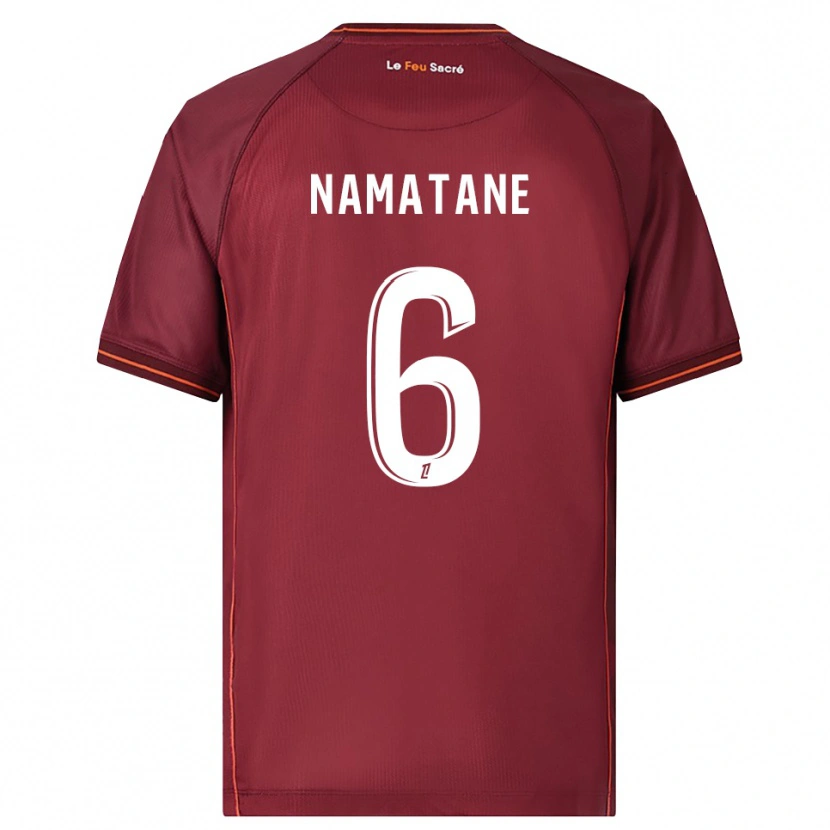 Danxen Dámské Joseph Namatane #6 Burgundská Bílá Domů Hráčské Dresy 2025/26 Dres