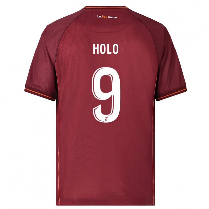 Danxen Dámské Mathis Holo #9 Burgundská Bílá Domů Hráčské Dresy 2025/26 Dres