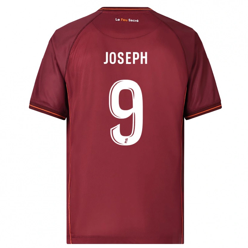 Danxen Dámské Amélie Joseph #9 Burgundská Bílá Domů Hráčské Dresy 2025/26 Dres