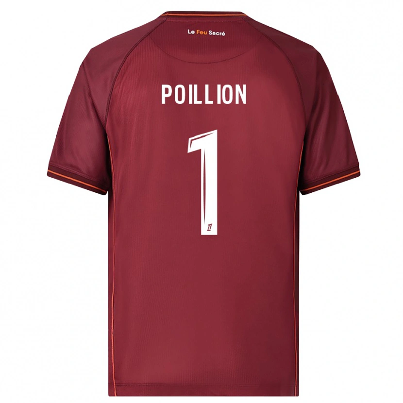 Danxen Dámské Noé Poillion #1 Burgundská Bílá Domů Hráčské Dresy 2025/26 Dres