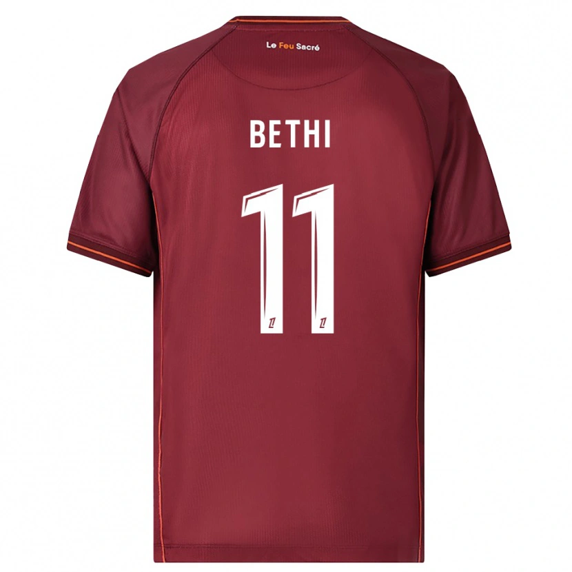 Danxen Dámské Mélissa Bethi #11 Burgundská Bílá Domů Hráčské Dresy 2025/26 Dres
