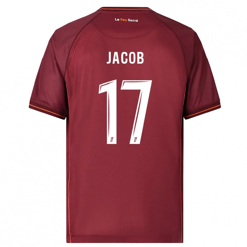Danxen Dámské Lisa Jacob #17 Burgundská Bílá Domů Hráčské Dresy 2025/26 Dres