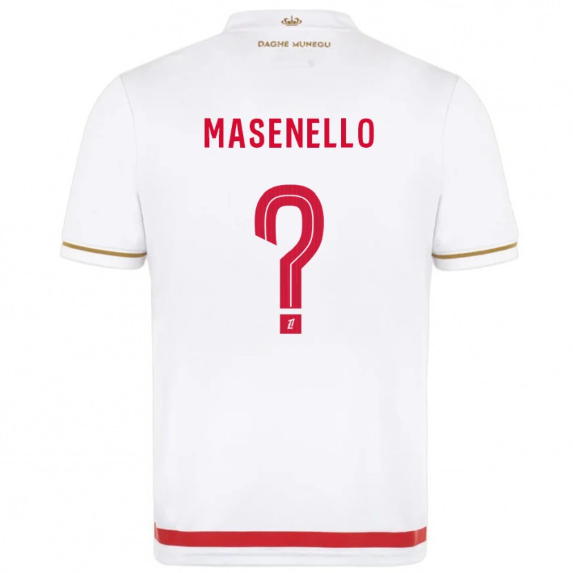 Danxen Dámské Tristan Masenello #0 Červená Bílá Domů Hráčské Dresy 2025/26 Dres