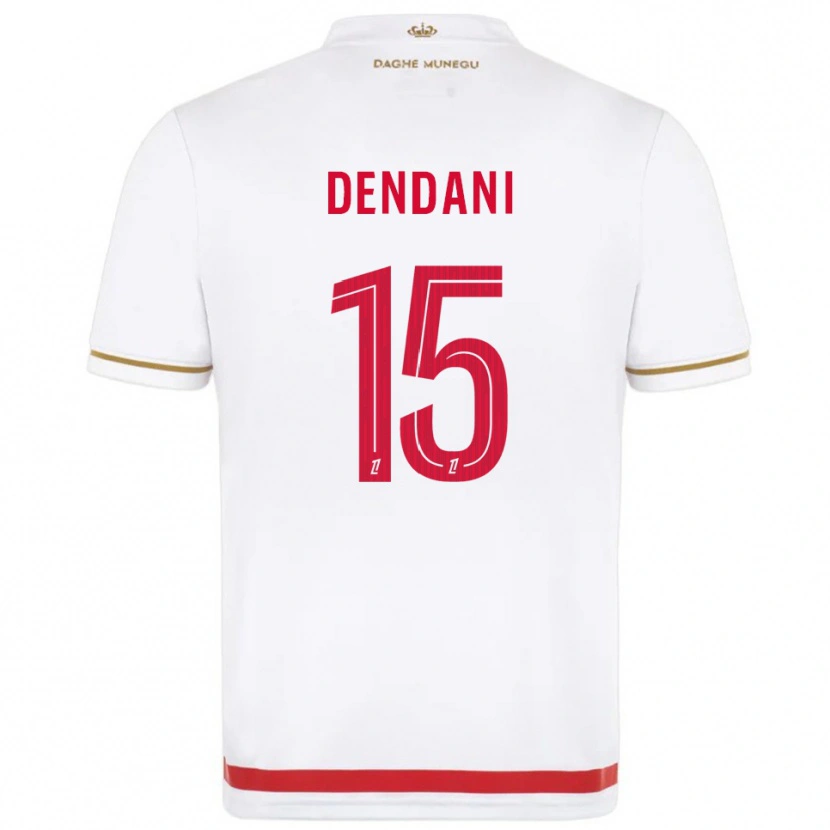 Danxen Dámské Nacim Dendani #15 Červená Bílá Domů Hráčské Dresy 2025/26 Dres