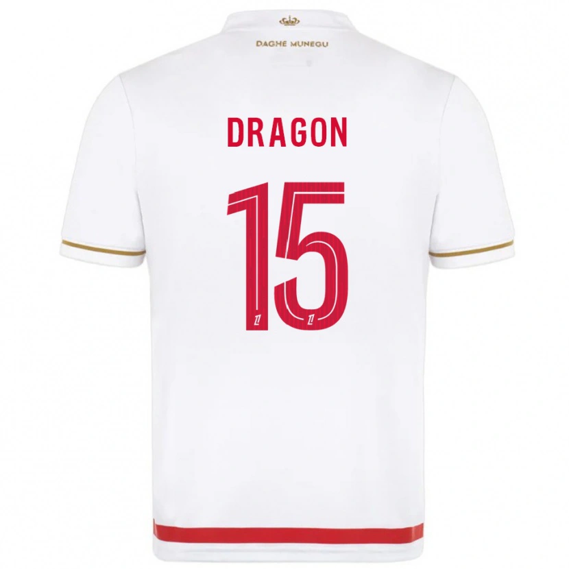 Danxen Dámské Clément Dragon #15 Červená Bílá Domů Hráčské Dresy 2025/26 Dres