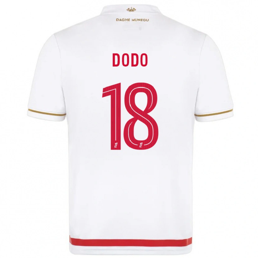Danxen Dámské Yannick Dodo #18 Červená Bílá Domů Hráčské Dresy 2025/26 Dres