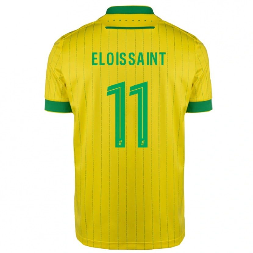 Danxen Dámské Roseline Eloissaint #11 Žlutá Zelená Domů Hráčské Dresy 2025/26 Dres