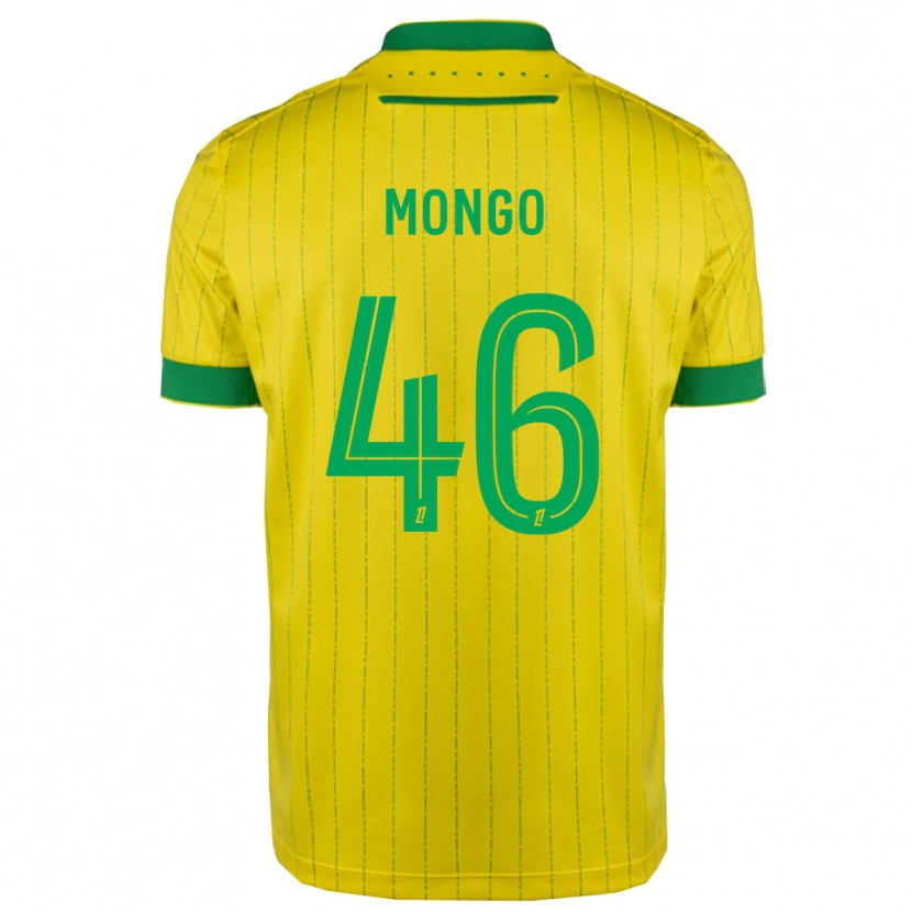 Danxen Dámské Enzo Mongo #46 Žlutá Zelená Domů Hráčské Dresy 2025/26 Dres
