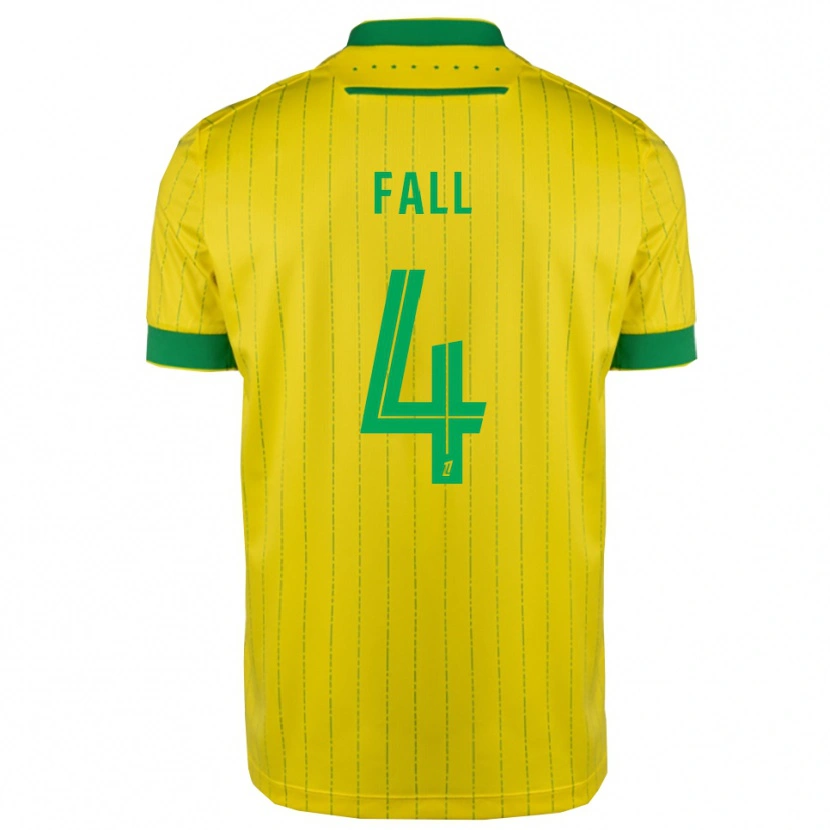 Danxen Dámské Babacar Fall #4 Žlutá Zelená Domů Hráčské Dresy 2025/26 Dres