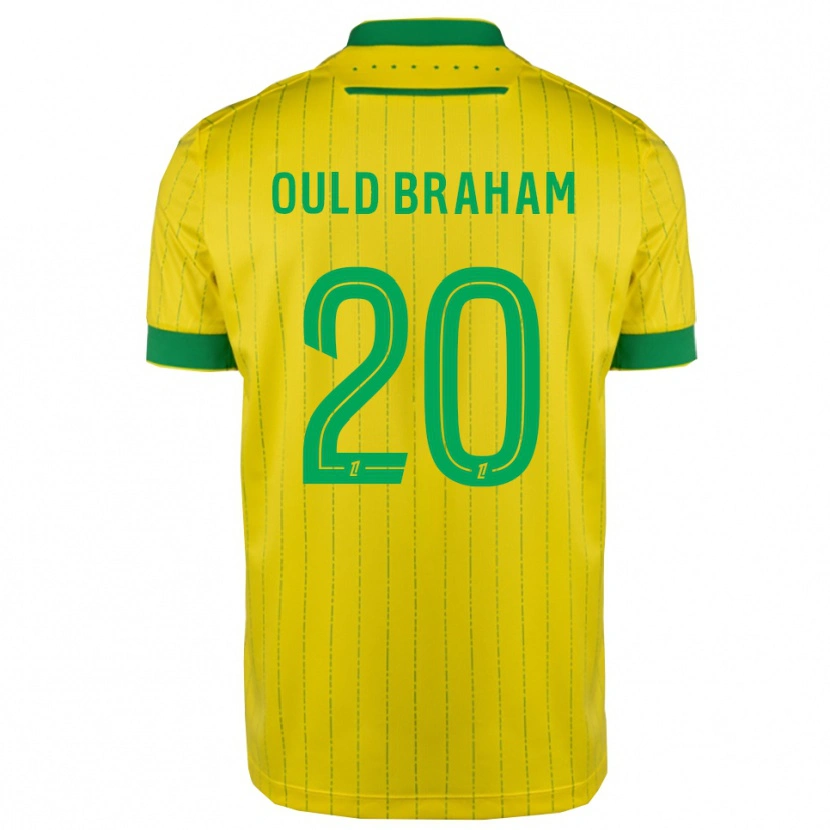 Danxen Dámské Amira Ould Braham #20 Žlutá Zelená Domů Hráčské Dresy 2025/26 Dres