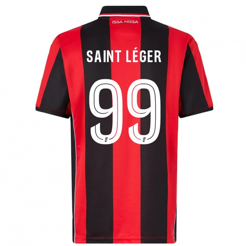 Danxen Dámské Maureen Saint Léger #99 Červená Černá Domů Hráčské Dresy 2025/26 Dres