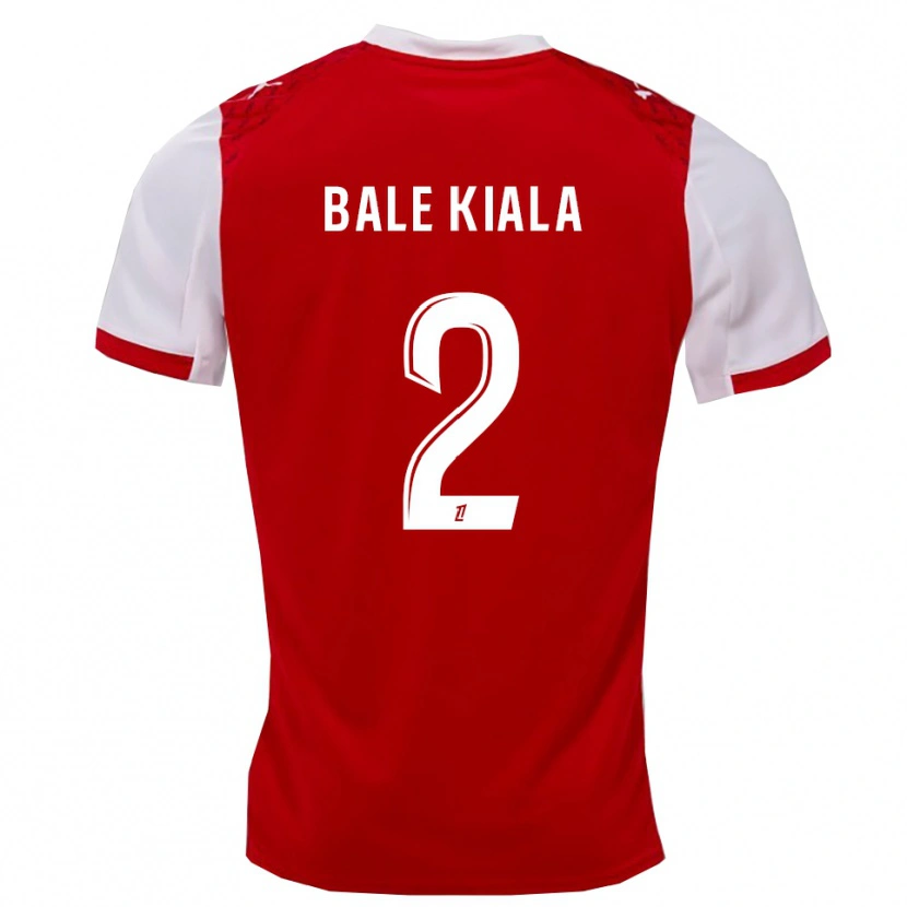 Danxen Dámské Aser Bale Kiala #2 Červená Bílá Domů Hráčské Dresy 2025/26 Dres