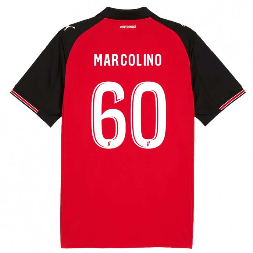 Danxen Dámské Henrick Do Marcolino #60 Červená Černá Domů Hráčské Dresy 2025/26 Dres