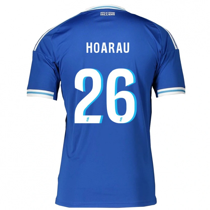 Danxen Dámské Fanny Hoarau #26 Modrá Bílá Domů Hráčské Dresy 2025/26 Dres