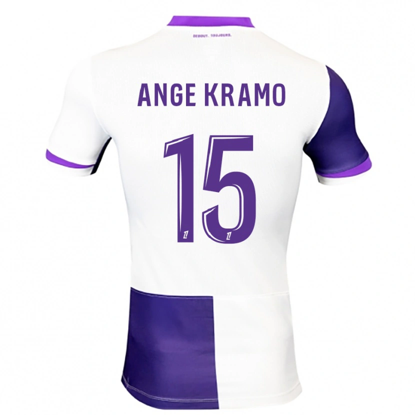 Danxen Dámské Marie Ange Kramo #15 Fialová Bílá Domů Hráčské Dresy 2025/26 Dres