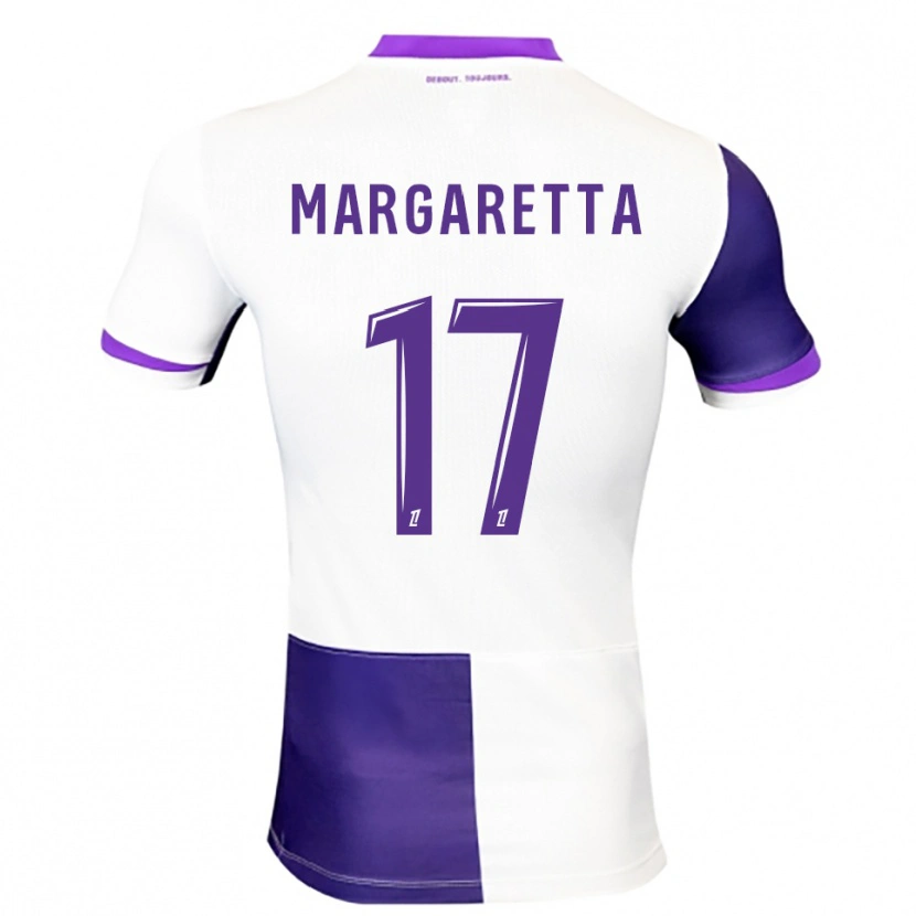 Danxen Dámské Jessica Margaretta #17 Fialová Bílá Domů Hráčské Dresy 2025/26 Dres