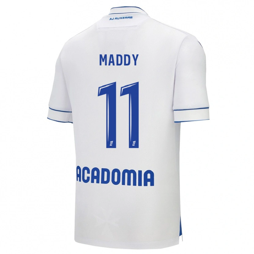 Danxen Dámské Eros Maddy #11 Bílá Modrá Domů Hráčské Dresy 2025/26 Dres