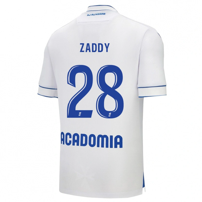 Danxen Dámské Yvan Zaddy #28 Bílá Modrá Domů Hráčské Dresy 2025/26 Dres