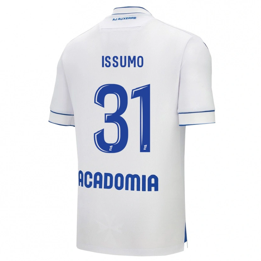 Danxen Dámské Aaron Issumo #31 Bílá Modrá Domů Hráčské Dresy 2025/26 Dres