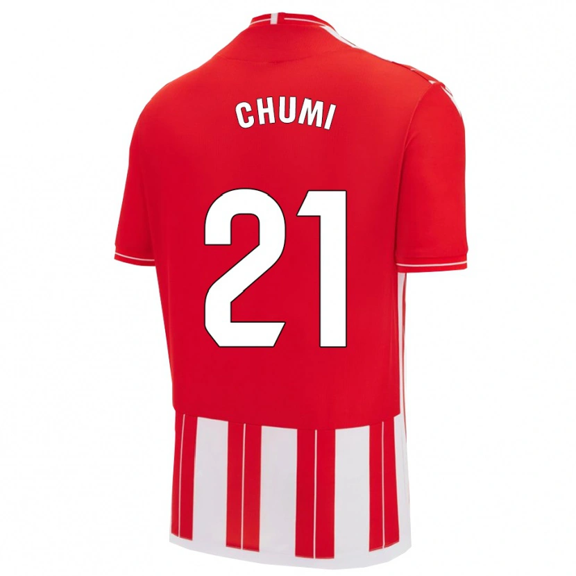 Danxen Dámské Chumi #21 Červená Bílá Domů Hráčské Dresy 2025/26 Dres