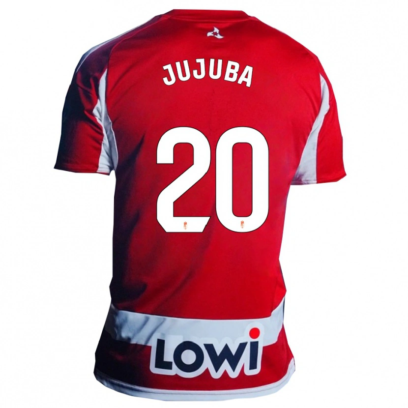 Danxen Dámské Juliana Cardozo Paulino #20 Červená Bílá Domů Hráčské Dresy 2025/26 Dres