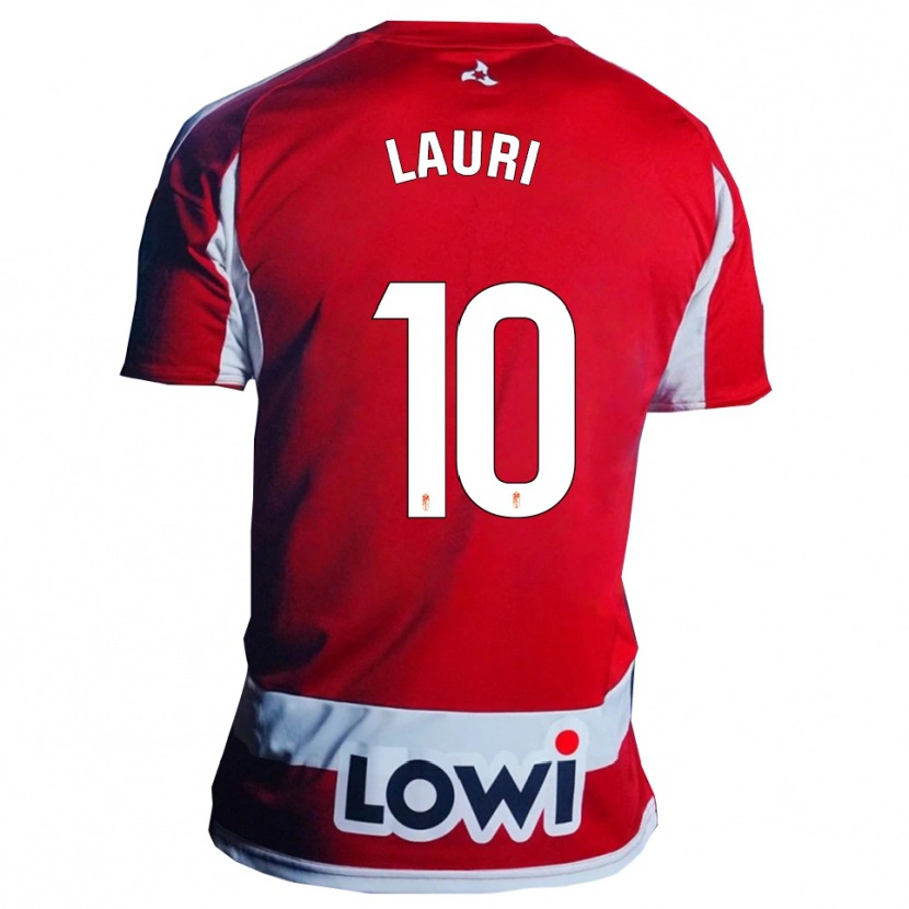 Danxen Dámské Laura Requena Sánchez #10 Červená Bílá Domů Hráčské Dresy 2025/26 Dres