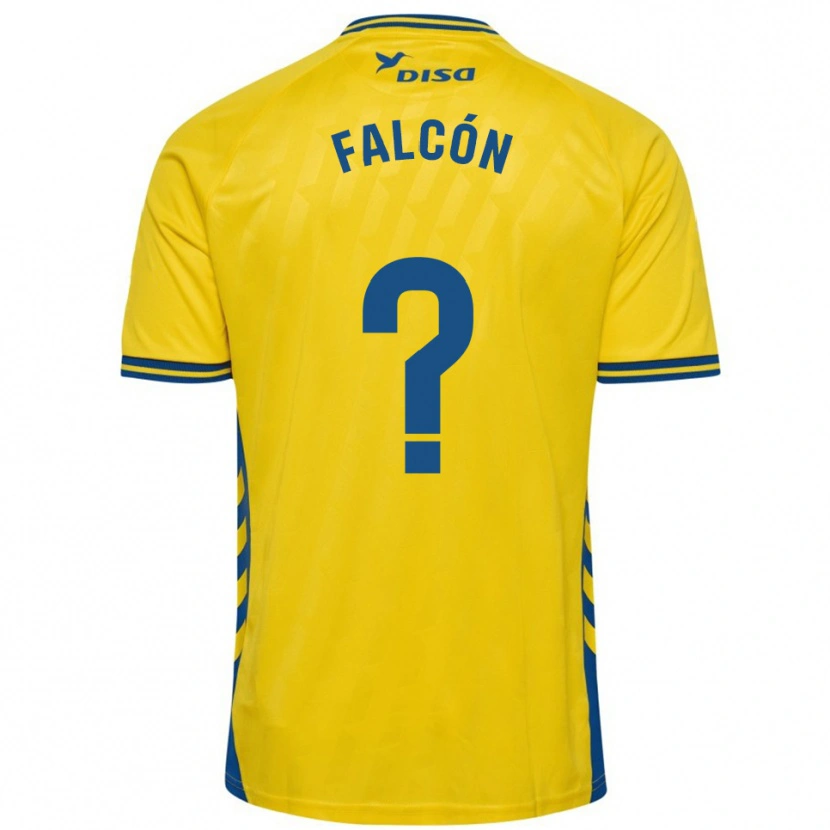 Danxen Dámské Toni Falcón #0 Žlutá Modrá Domů Hráčské Dresy 2025/26 Dres