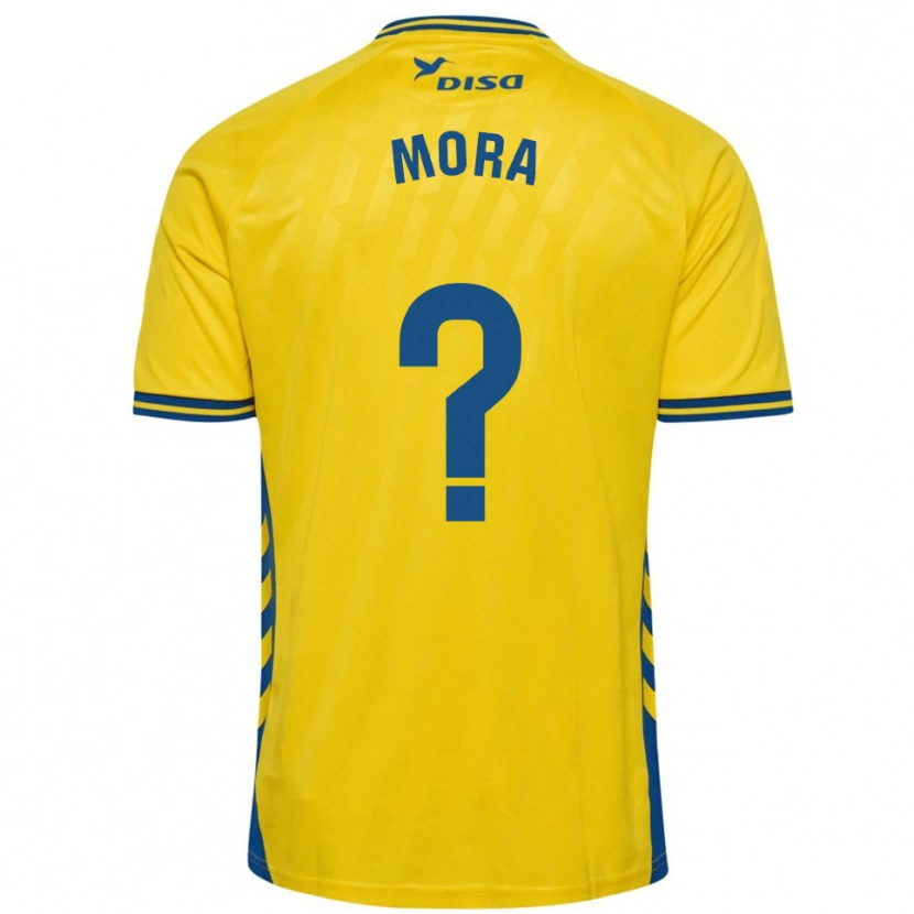 Danxen Dámské Israel Mora #0 Žlutá Modrá Domů Hráčské Dresy 2025/26 Dres