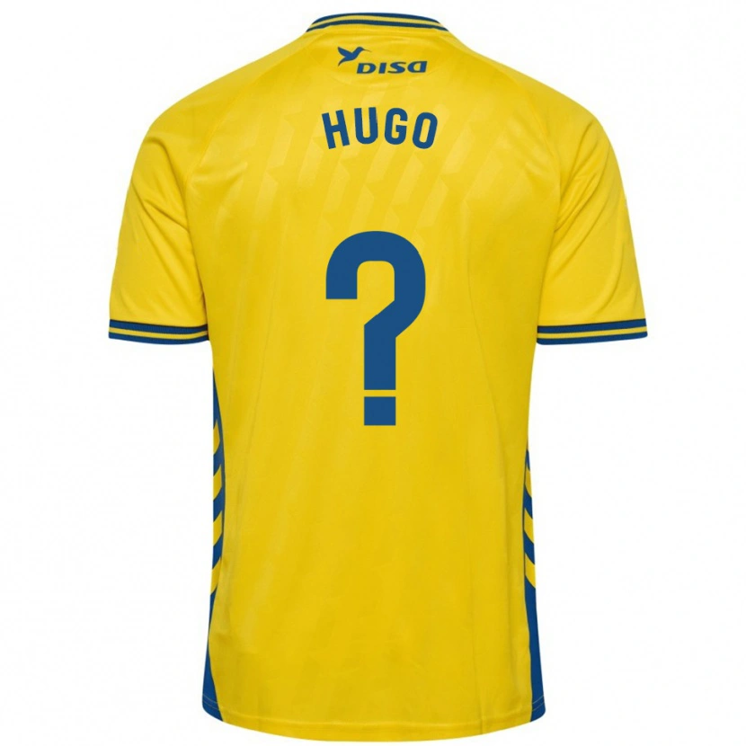 Danxen Dámské Hugo Hernández #0 Žlutá Modrá Domů Hráčské Dresy 2025/26 Dres