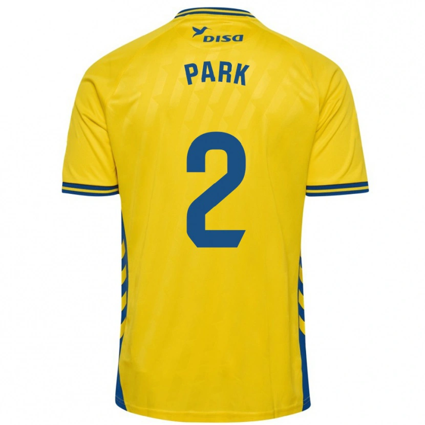 Danxen Dámské Marvin Park #2 Žlutá Modrá Domů Hráčské Dresy 2025/26 Dres