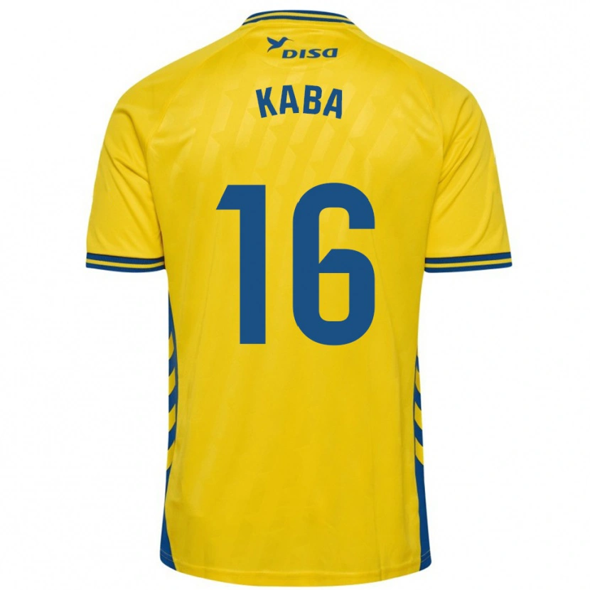 Danxen Dámské Sory Kaba #16 Žlutá Modrá Domů Hráčské Dresy 2025/26 Dres