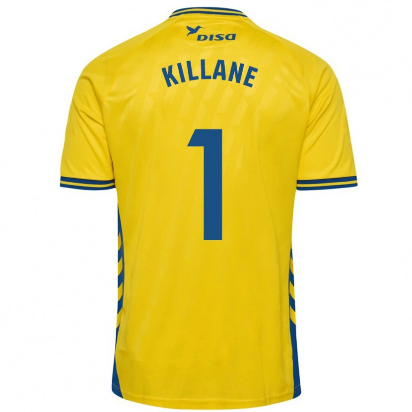 Danxen Dámské Álvaro Killane #1 Žlutá Modrá Domů Hráčské Dresy 2025/26 Dres