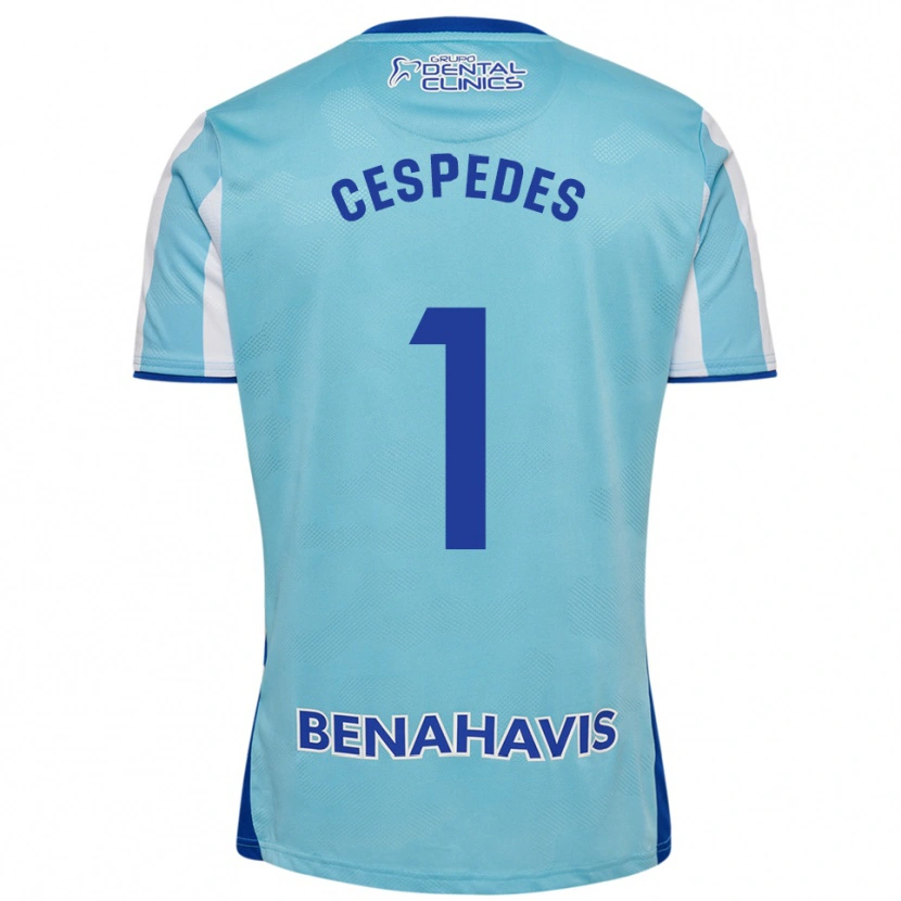 Danxen Dámské Andrés Céspedes #1 Nebesky Modrá Bílá Domů Hráčské Dresy 2025/26 Dres