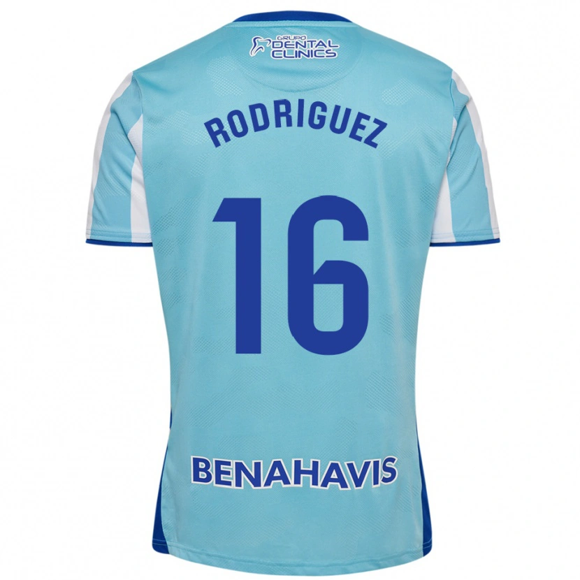 Danxen Dámské Genaro Rodríguez #16 Nebesky Modrá Bílá Domů Hráčské Dresy 2025/26 Dres