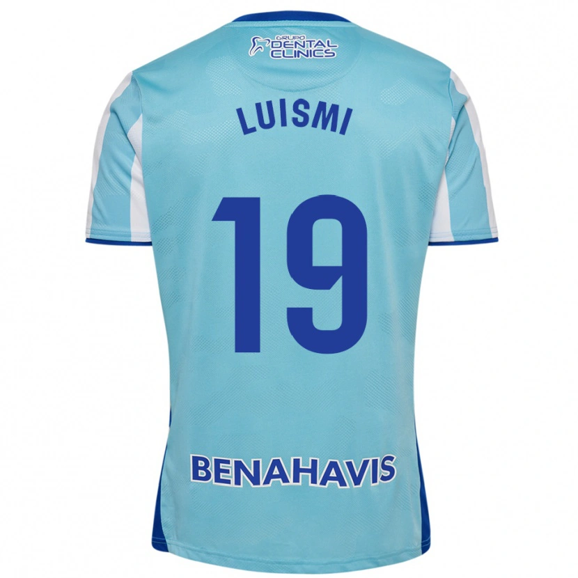 Danxen Dámské Luismi Sánchez #19 Nebesky Modrá Bílá Domů Hráčské Dresy 2025/26 Dres