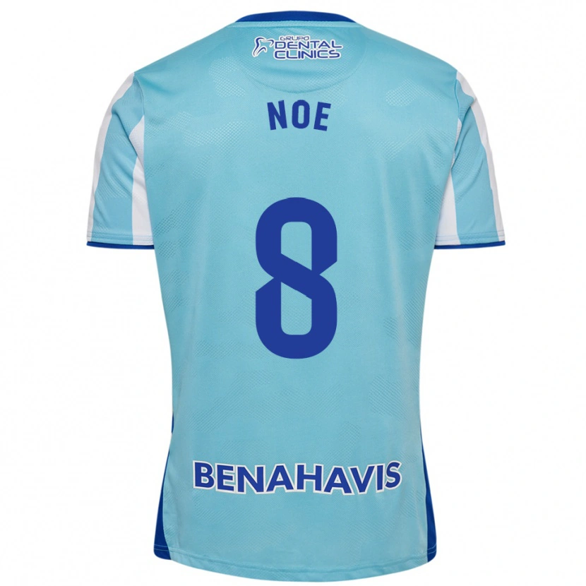 Danxen Dámské Noelia Salas Mullens #8 Nebesky Modrá Bílá Domů Hráčské Dresy 2025/26 Dres
