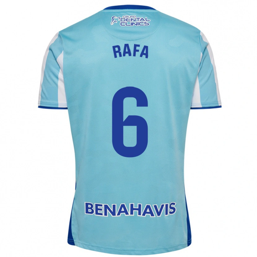 Danxen Dámské Rafa Rodríguez #6 Nebesky Modrá Bílá Domů Hráčské Dresy 2025/26 Dres