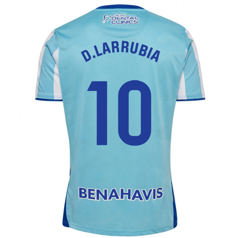 Danxen Dámské David Larrubia #10 Nebesky Modrá Bílá Domů Hráčské Dresy 2025/26 Dres