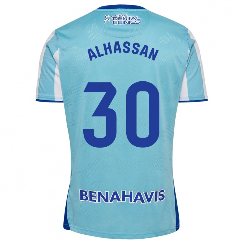 Danxen Dámské Mubarak Alhassan #30 Nebesky Modrá Bílá Domů Hráčské Dresy 2025/26 Dres