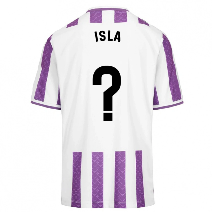 Danxen Dámské Cristian Isla #0 Fialová Bílá Domů Hráčské Dresy 2025/26 Dres