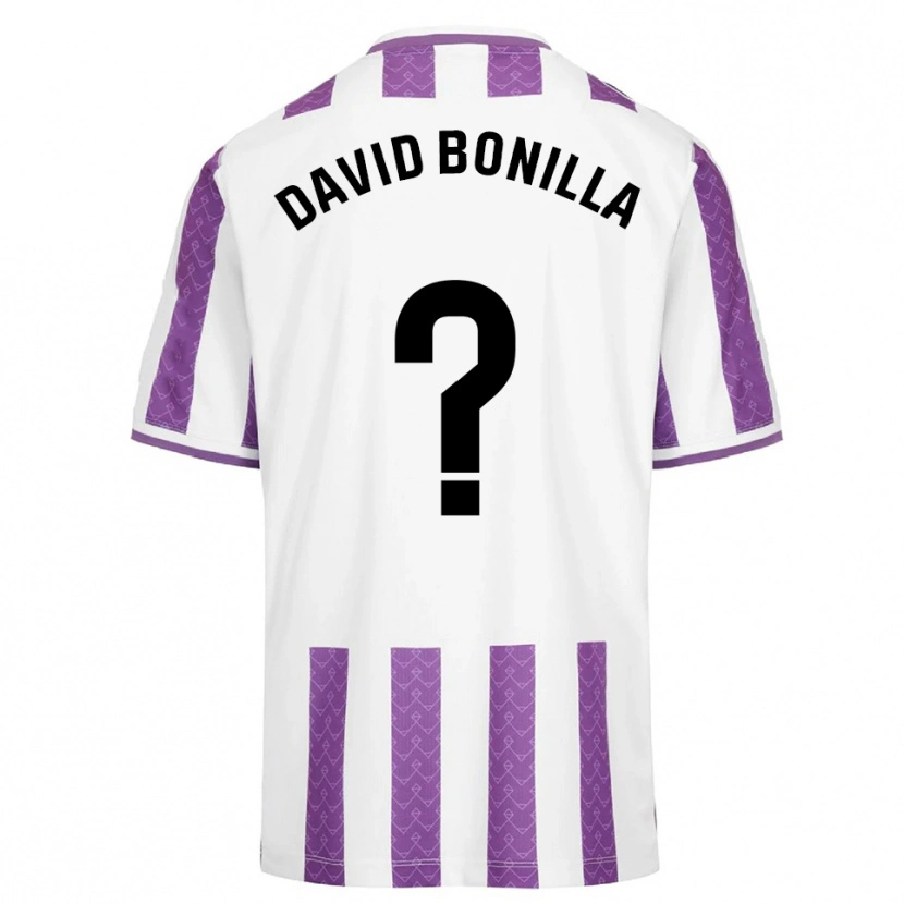 Danxen Dámské Juan David Bonilla #0 Fialová Bílá Domů Hráčské Dresy 2025/26 Dres