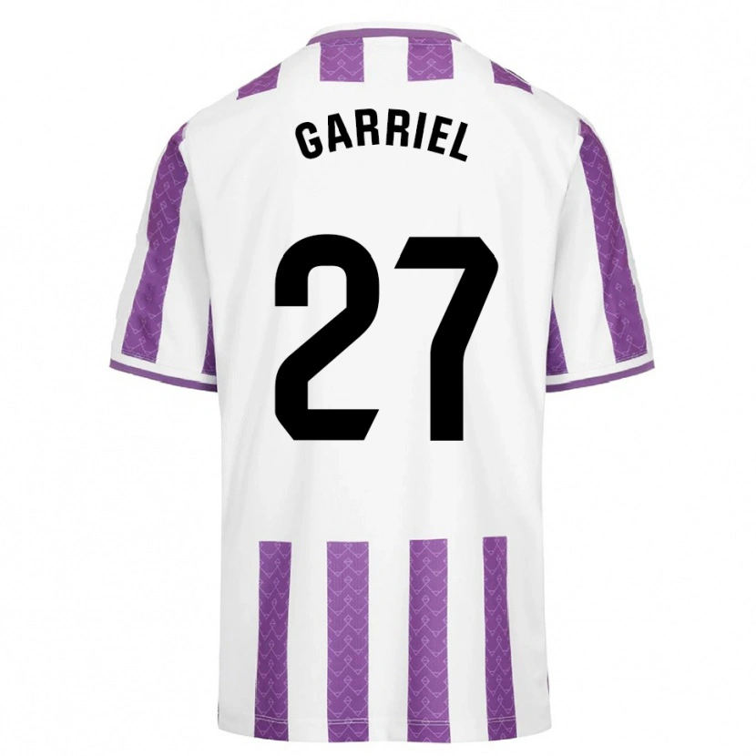 Danxen Dámské Iván Garriel #27 Fialová Bílá Domů Hráčské Dresy 2025/26 Dres
