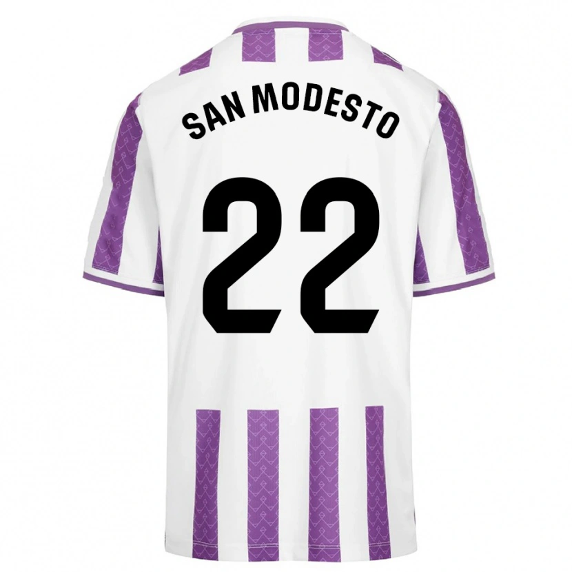 Danxen Dámské Hugo San Modesto #22 Fialová Bílá Domů Hráčské Dresy 2025/26 Dres