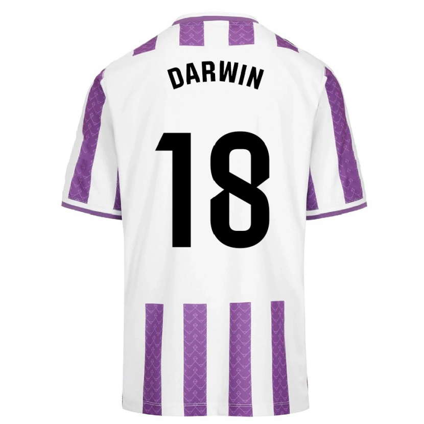 Danxen Dámské Darwin Machís #18 Fialová Bílá Domů Hráčské Dresy 2025/26 Dres